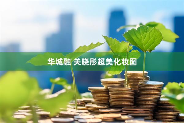 华城融 关晓彤超美化妆图